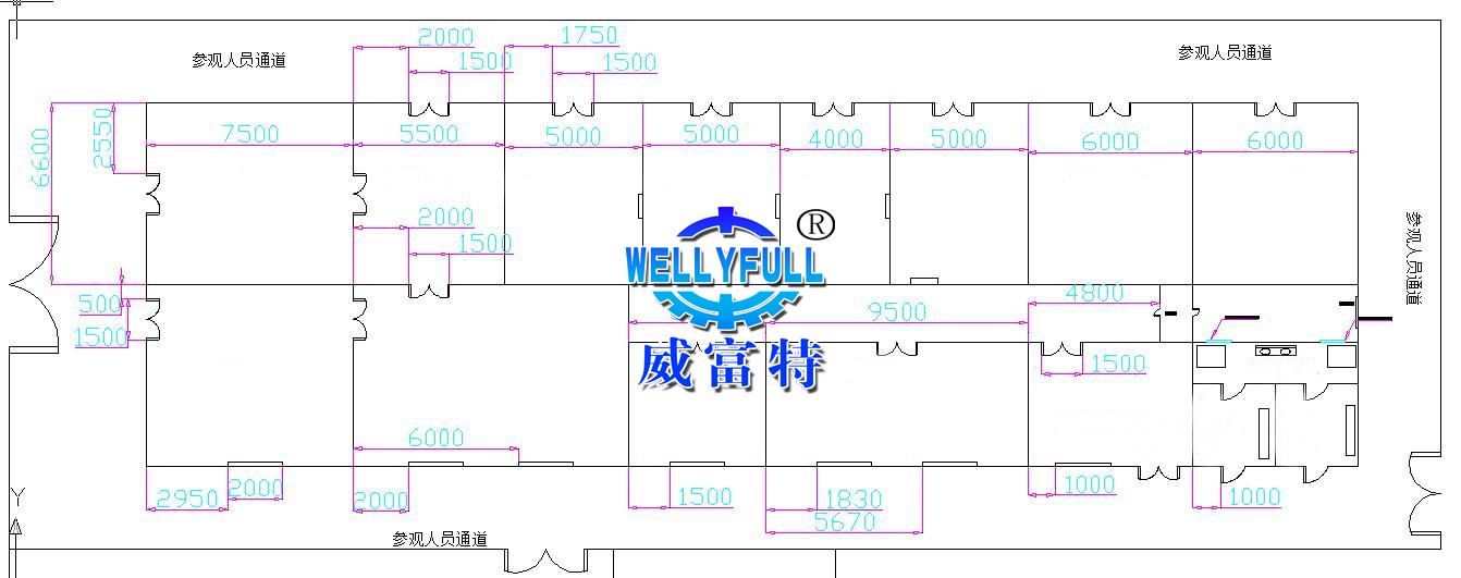 无菌车间生产布局图